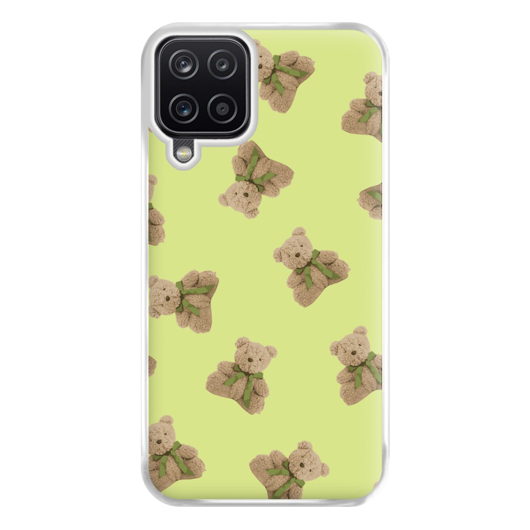 Green Teddy Bears Phone Case for Galaxy A12
