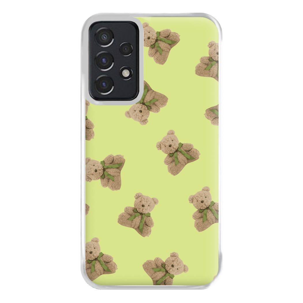 Green Teddy Bears Phone Case for Galaxy A52 / A52s