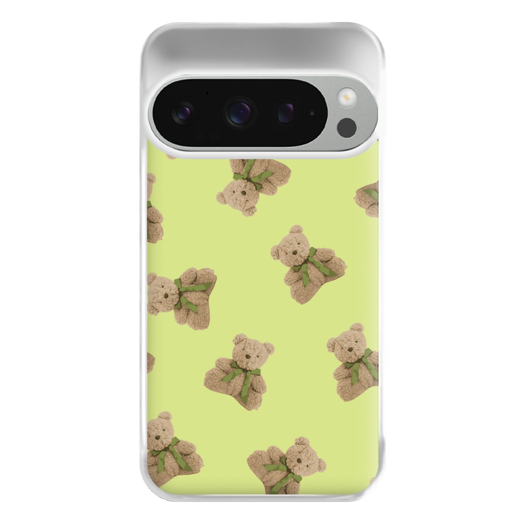 Green Teddy Bears Phone Case for Google Pixel 9 Pro XL