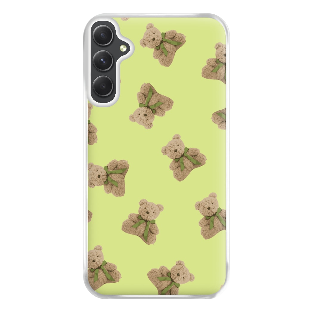 Green Teddy Bears Phone Case for Galaxy A14