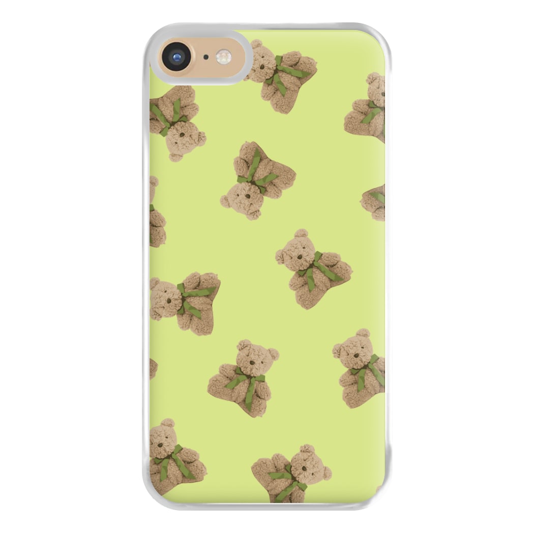 Green Teddy Bears Phone Case for iPhone 6 / 7 / 8 / SE