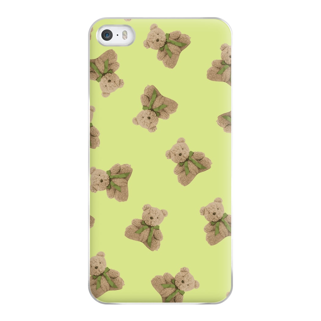 Green Teddy Bears Phone Case for iPhone 5 / 5s / SE 2016
