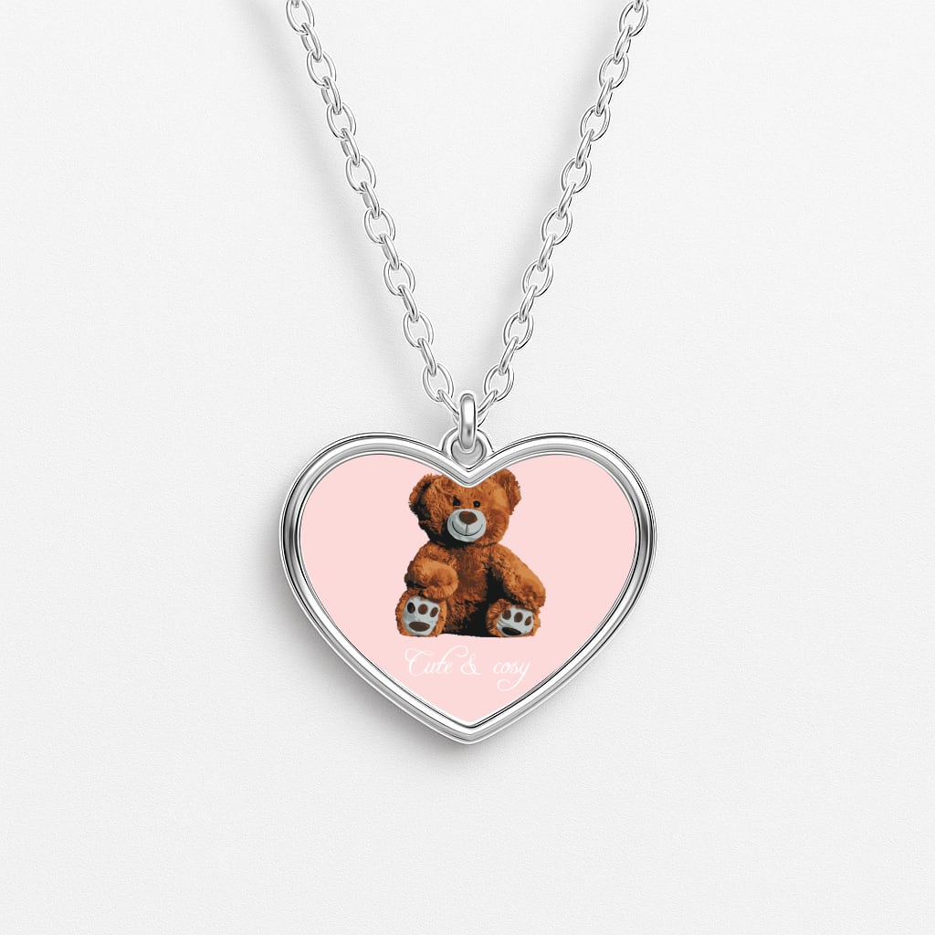 Cute And Cosy Teddy Bear Necklace