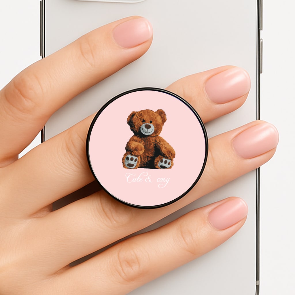 Cute And Cosy Teddy Bear FunGrip