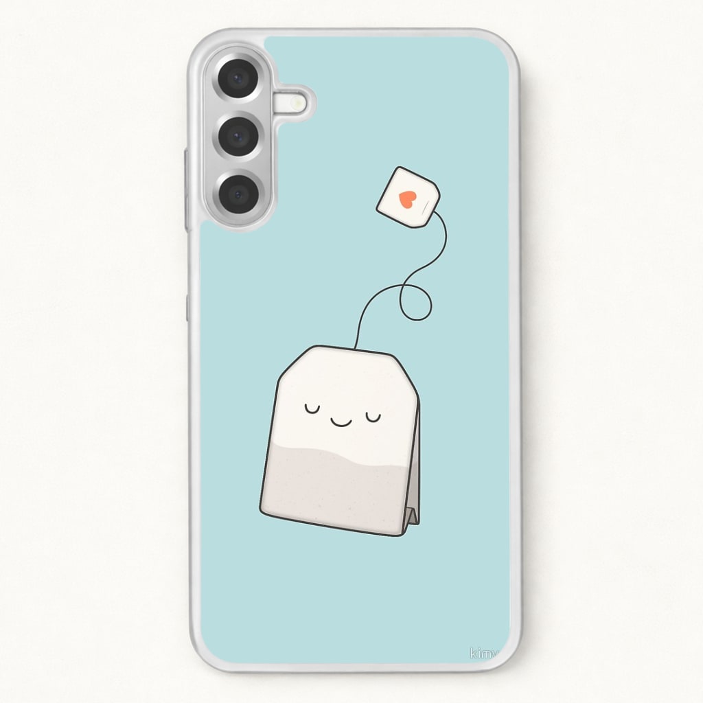 Tea Time - Cartoon Tea Bag Phone Case for Galaxy A57