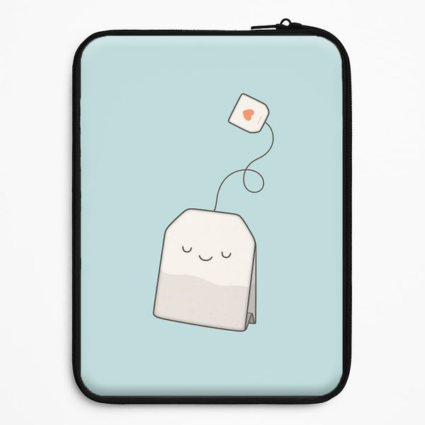 Tea Time - Cartoon Tea Bag Universal Laptop Sleeve