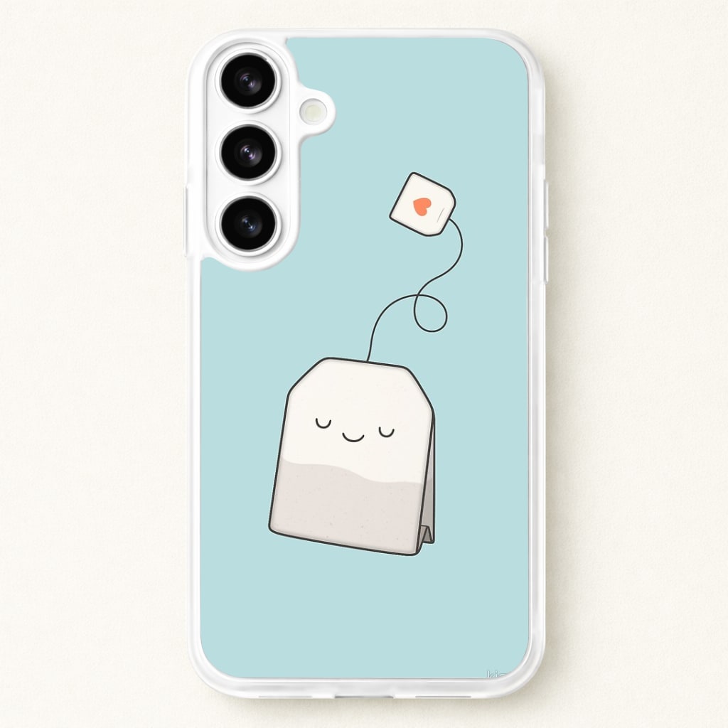 Tea Time - Cartoon Tea Bag Phone Case for Galaxy S26 Plus