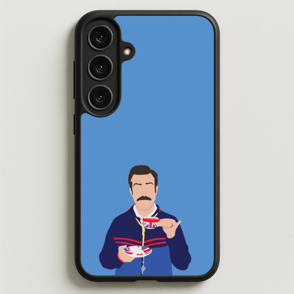 Ted Drinking Tea Phone Case for Galaxy S25FE