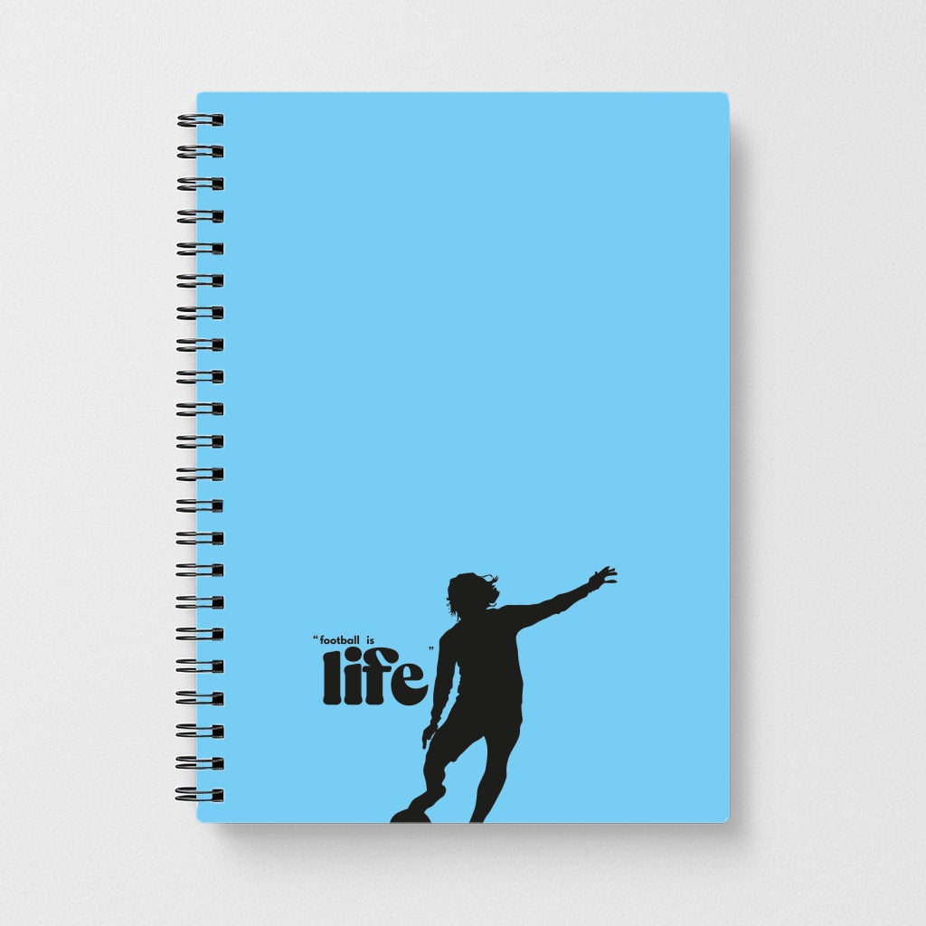 Football Is Life Notebook