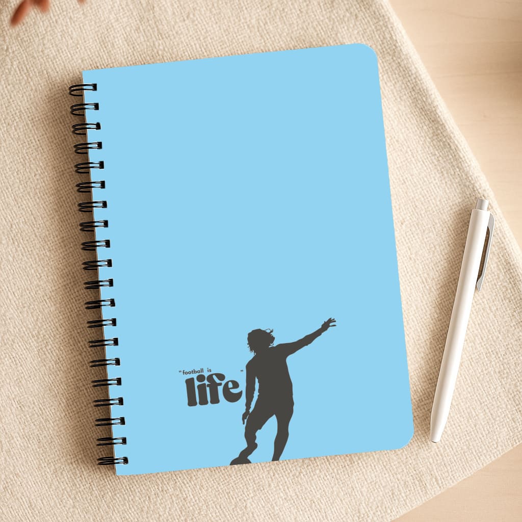 Football Is Life Notepad