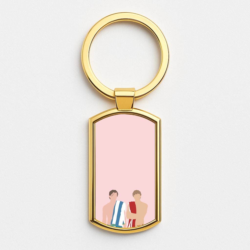 Conrad And Jeremiah - TSITP Gold Keyring