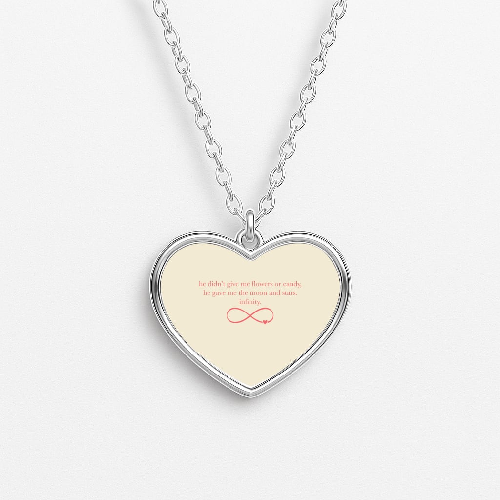 Infinity - TSITP Heart Necklace
