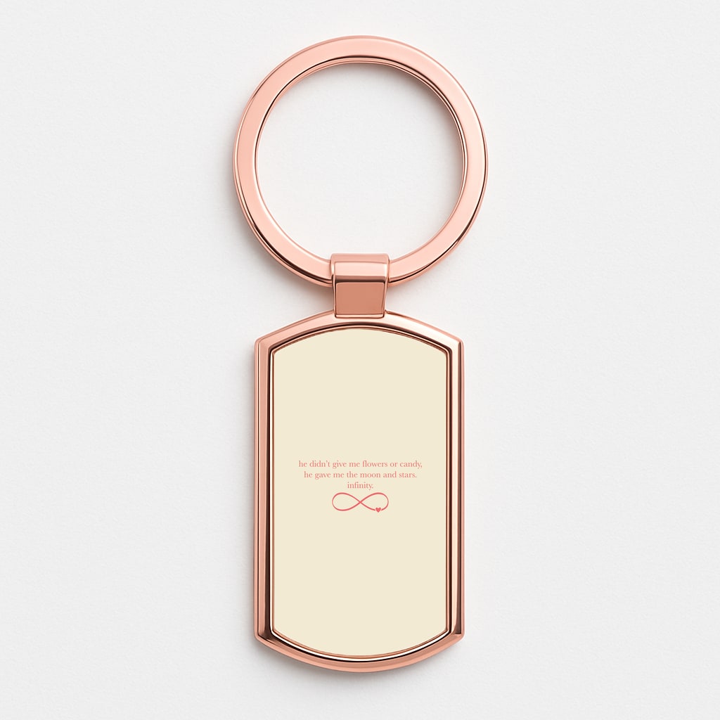 Infinity - TSITP Rose Gold Keyring