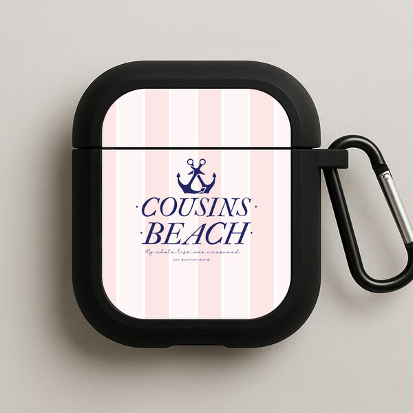 Stripes Cousin Beach AirPods Case