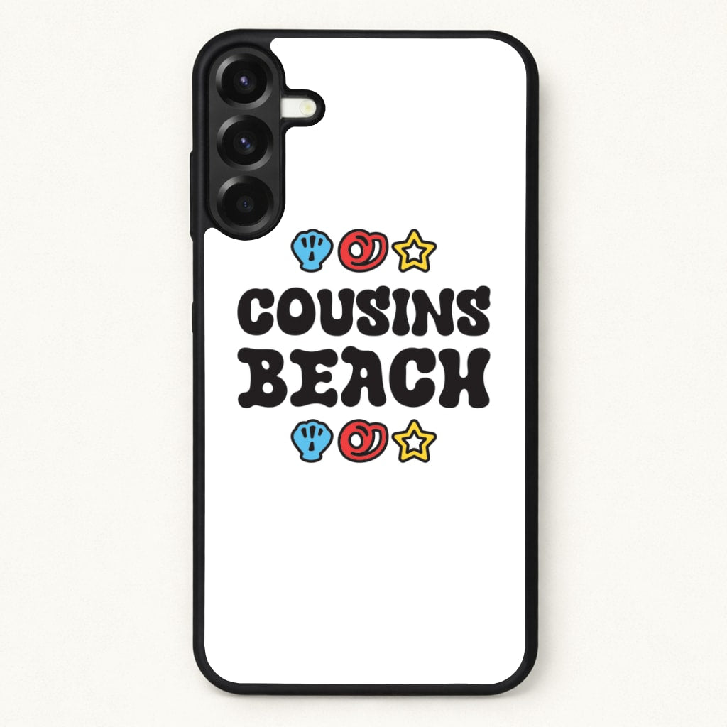 Cartoon Cousins Beach Phone Case for Galaxy A17