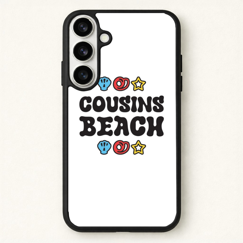 Cartoon Cousins Beach Phone Case for Galaxy S26