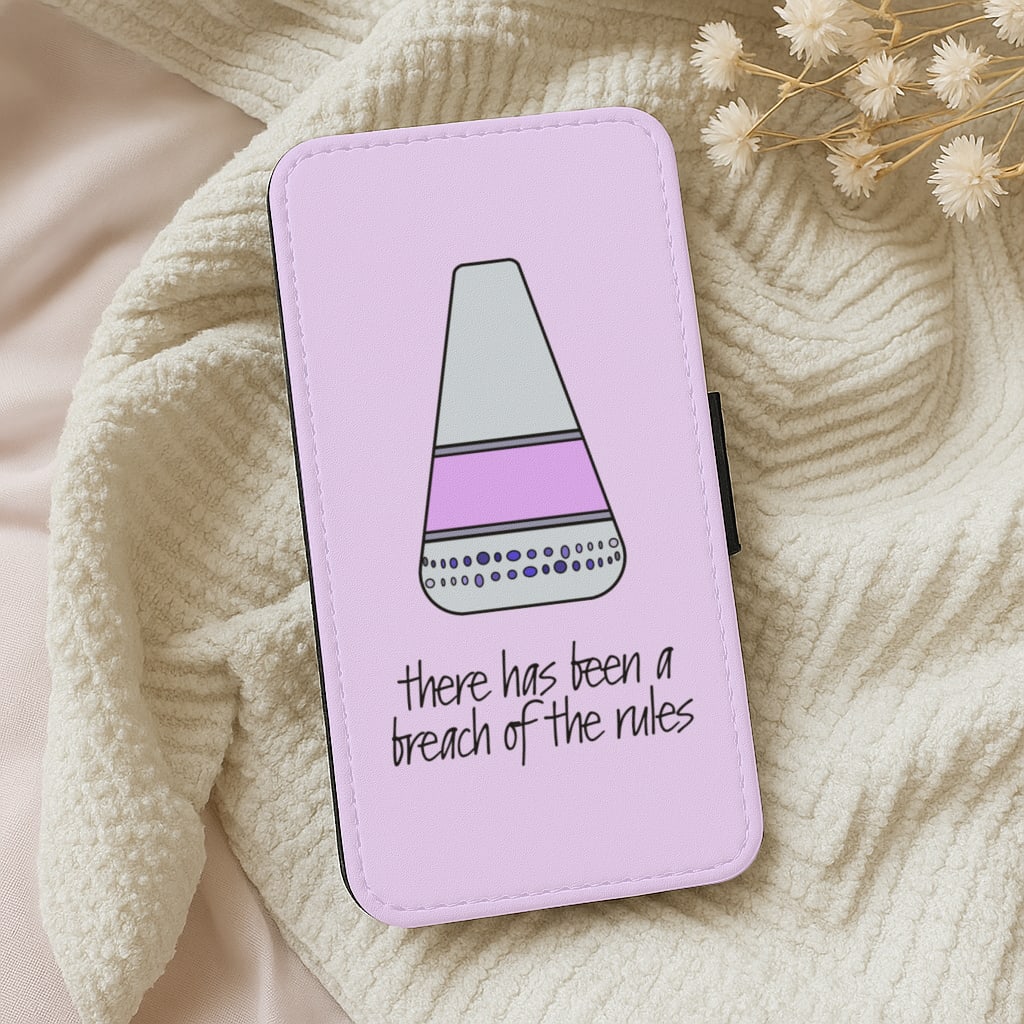 Breach Of Rules - Too Hot To Handle Wallet Phone Case