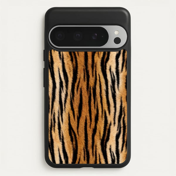 Wild Tiger Print Phone Case - Google Pixel 9 Pro XL / Standard