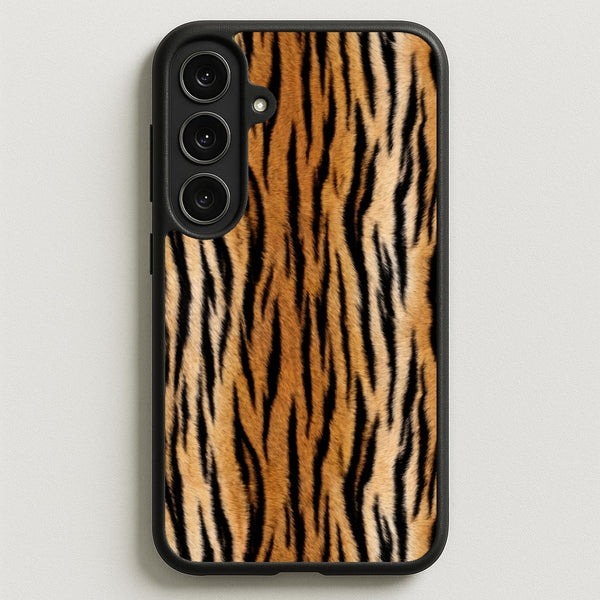 Wild Tiger Print Phone Case - Galaxy S25FE / Standard