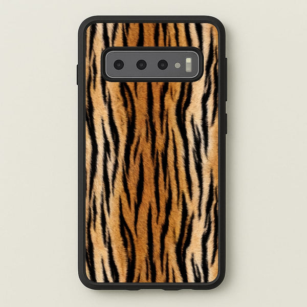 Wild Tiger Print Phone Case - Galaxy S10 Plus / Standard