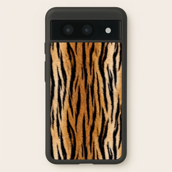 Wild Tiger Print Phone Case - Google Pixel 8a / Standard