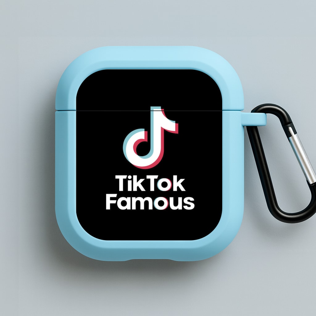 TikTok Famous Blue AirPods Case