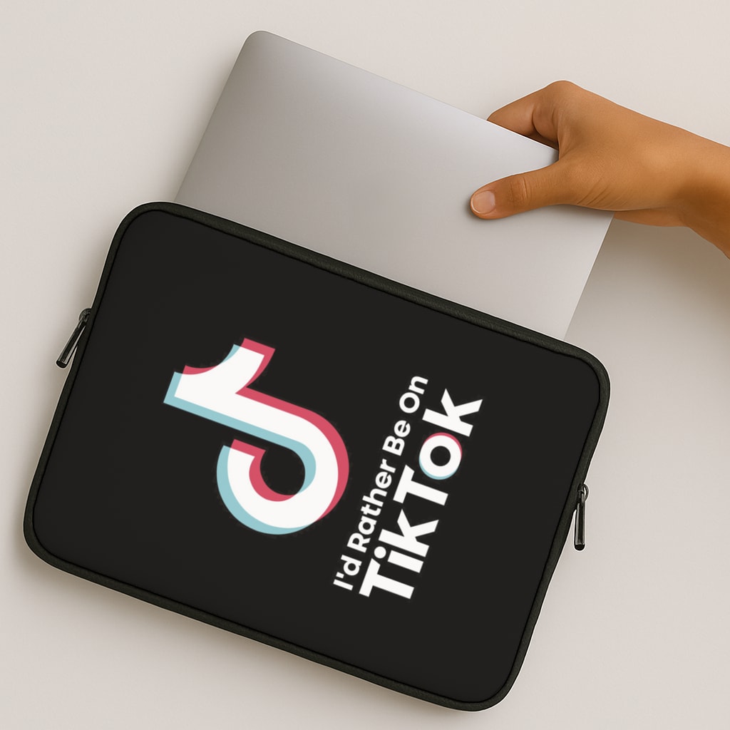 I'd Rather Be On TikTok MacBook Case