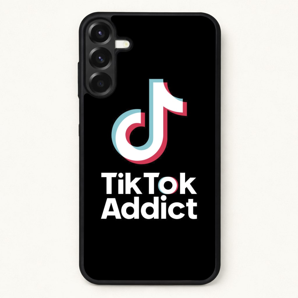 TikTok Addict Phone Case for Galaxy A37