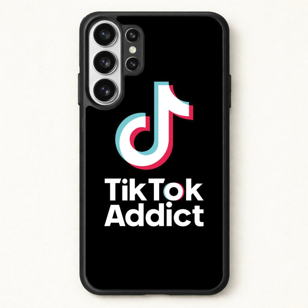 TikTok Addict Phone Case for Galaxy S26 Ultra