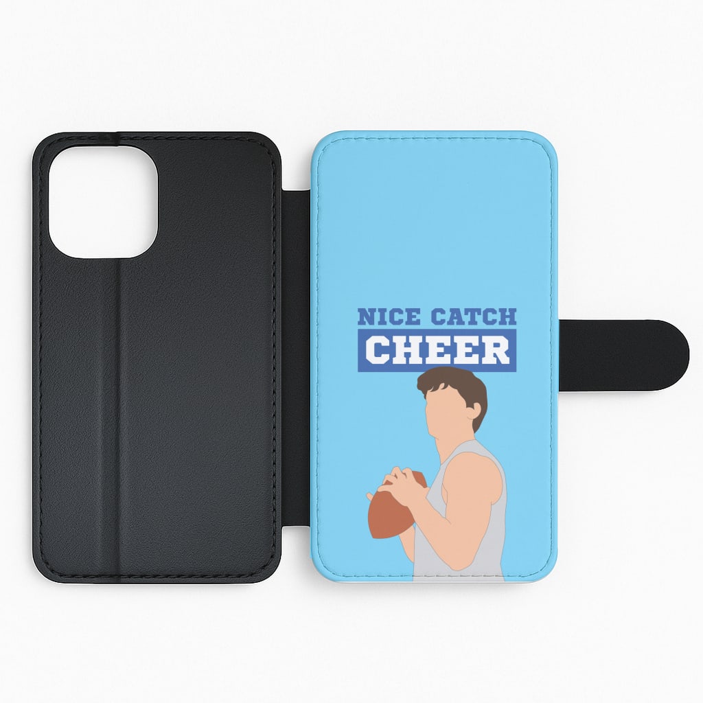 Nice Catch Cheer Flip Phone Case