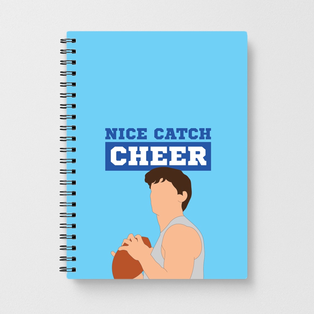 Nice Catch Cheer Notebook