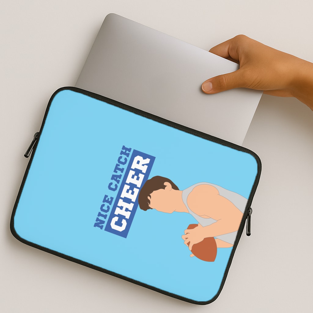 Nice Catch Cheer MacBook Case