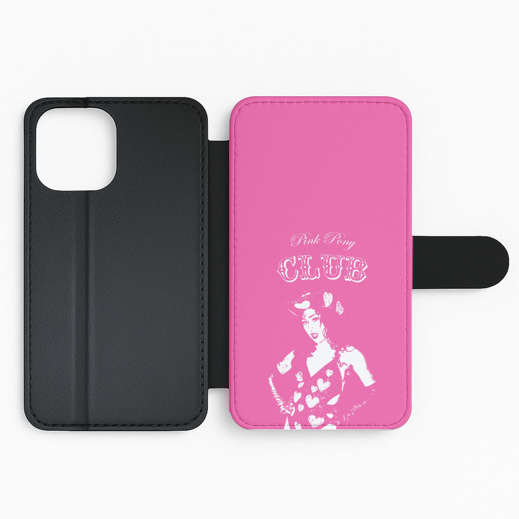 Pink Pony Club 2 Flip Phone Case
