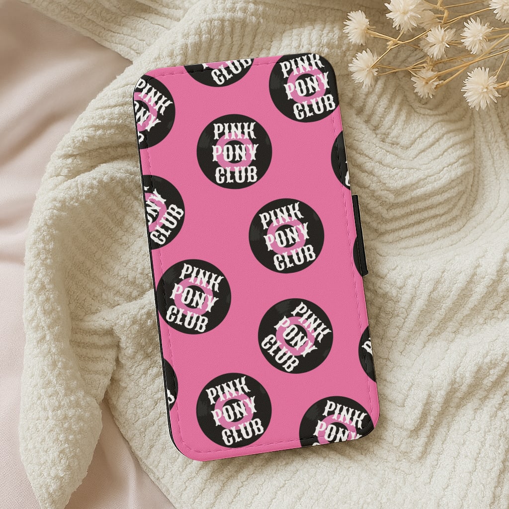 Pink Pony Club 3 Wallet Phone Case