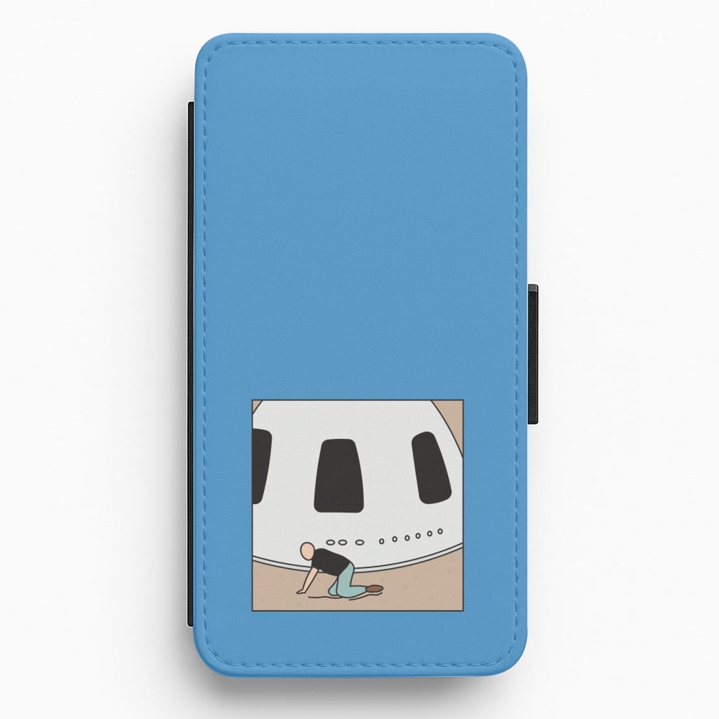 Jeff Falling Over Flip / Wallet Phone Case