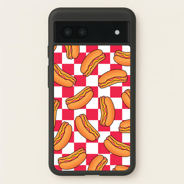 Hotdog Summer Phone Case - Google Pixel 7a / Standard