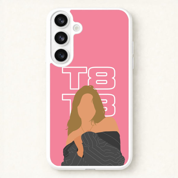 T8 Pink Phone Case for Galaxy S26 Plus