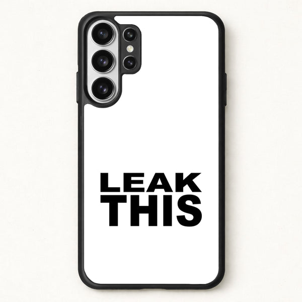 Leak This Phone Case for Galaxy S26 Ultra