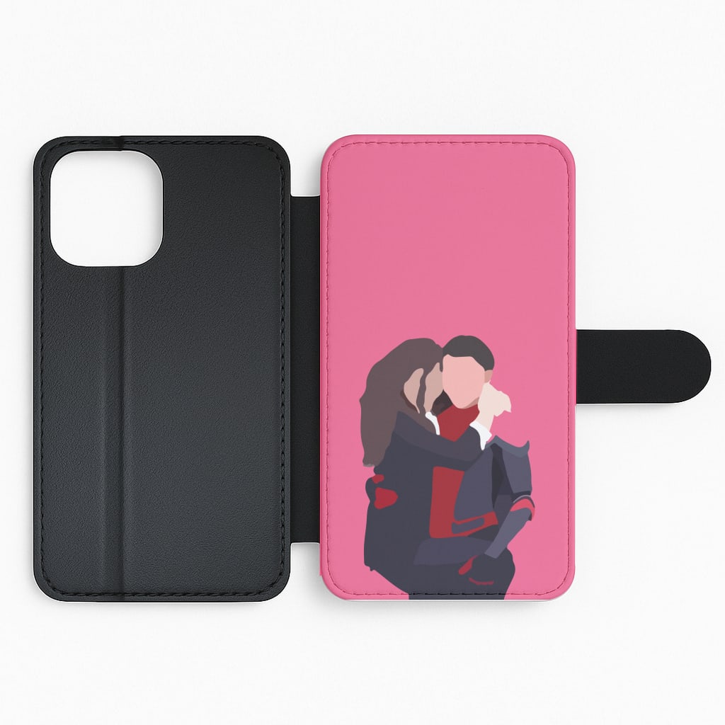 Spider-man And MJ Flip Phone Case