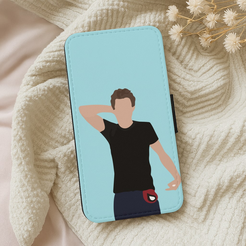 Hiding The Identity Of Spider-man Wallet Phone Case