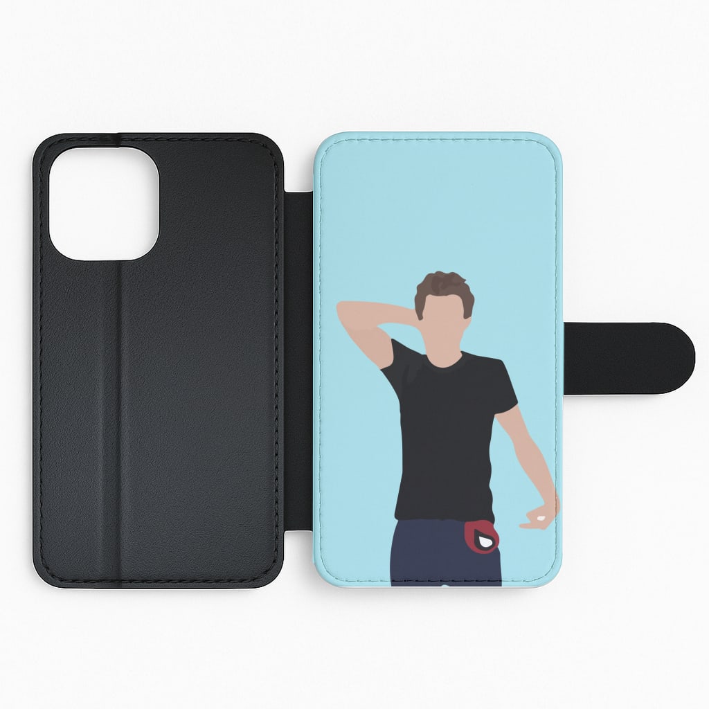 Hiding The Identity Of Spider-man Flip Phone Case
