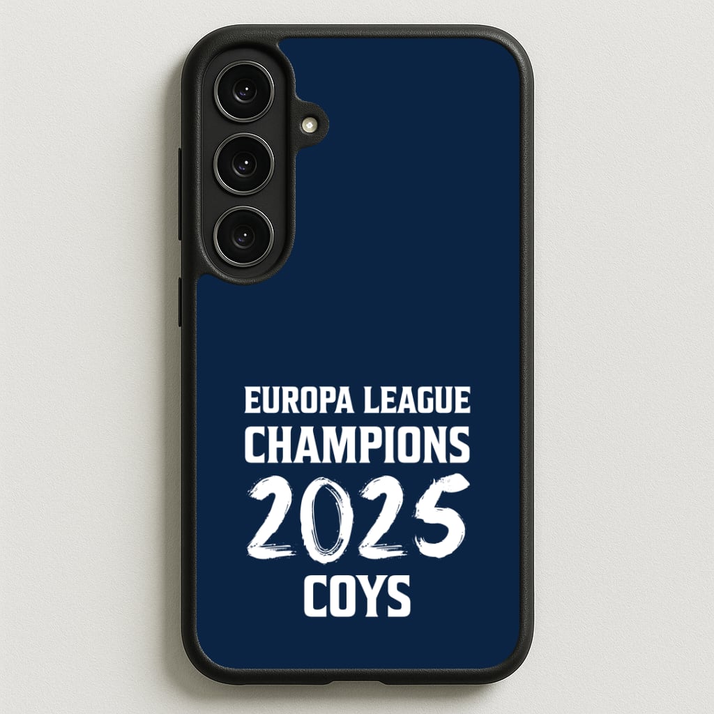 Europa League Winners 2025 - COYS Phone Case for Galaxy S25FE