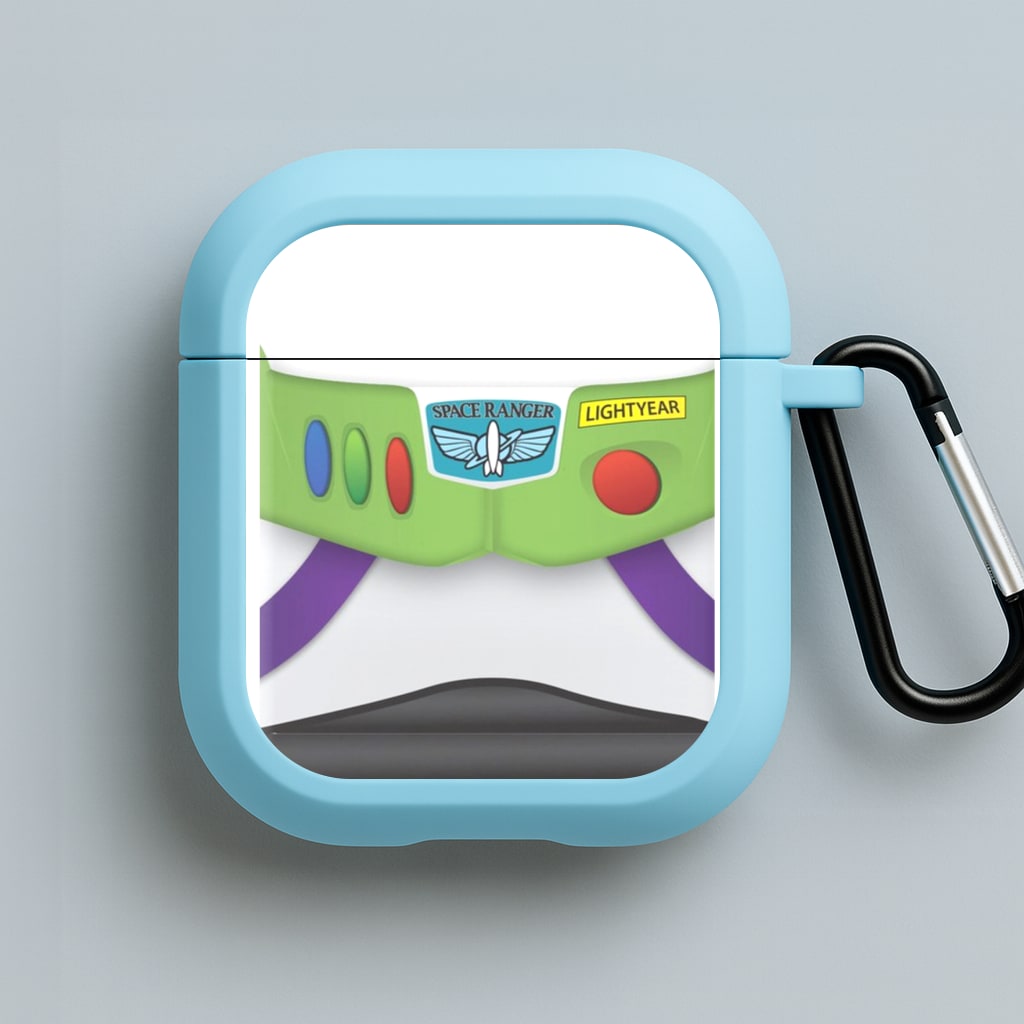 Buzz Outfit A Story of Toys Blue AirPods Case