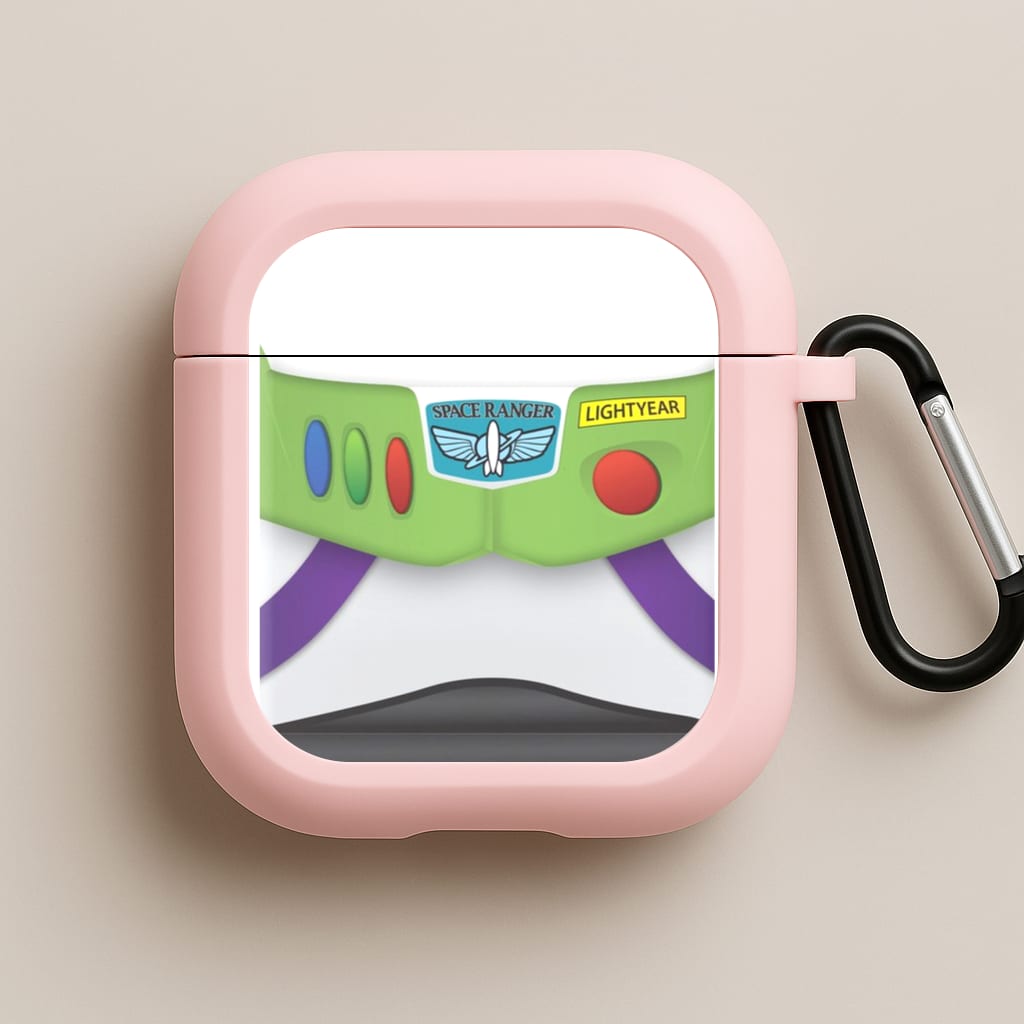 Buzz Outfit A Story of Toys Pink AirPods Case