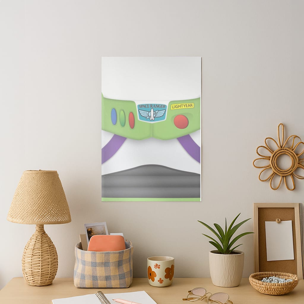 Buzz Outfit A Story of Toys Art Print