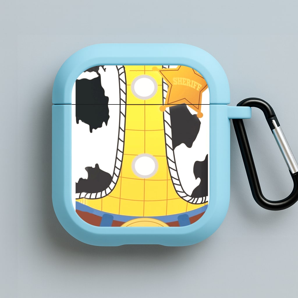 Woody Costume Blue AirPods Case