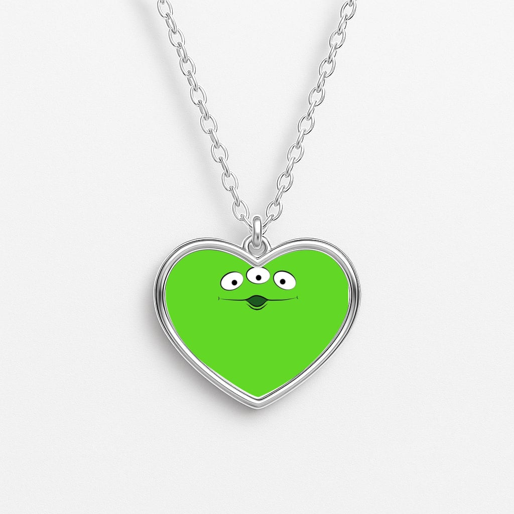 A Story of Toys Alien Heart Necklace