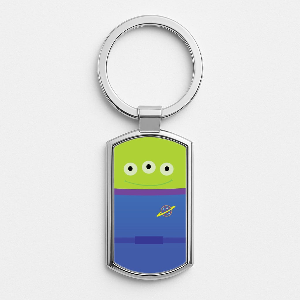 A Story of Toys Alien Costume Silver Keyring