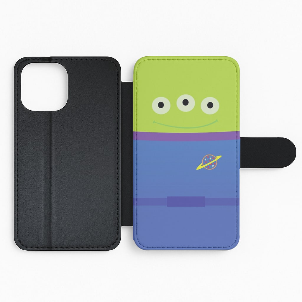A Story of Toys Alien Costume Flip Phone Case