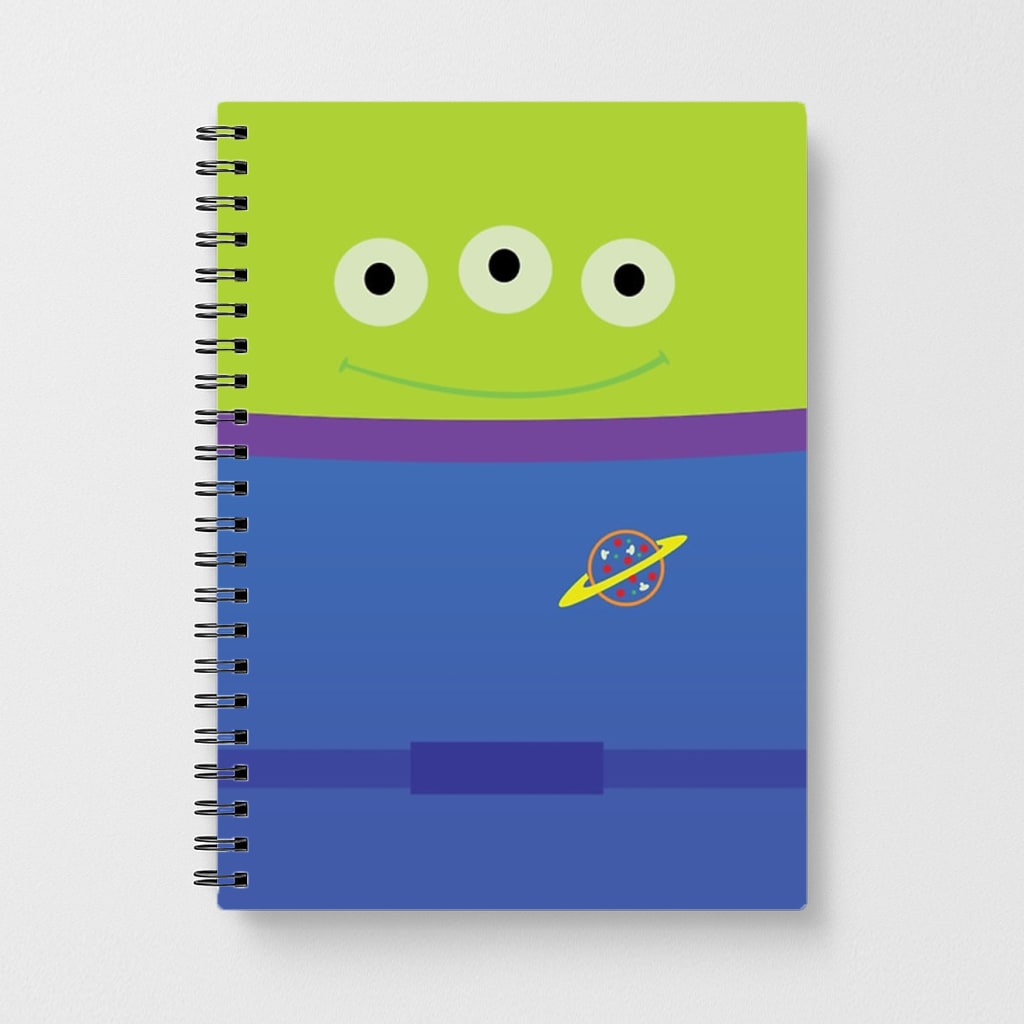 Toy Story Alien Costume Notebook - Fun Cases